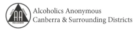 Alcoholics Anonymous Canberra